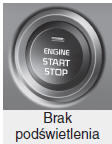 Przycisk ENGINE START/STOP (Uruchamianie/zatrzymanie silnika) 