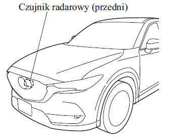 Czujnik radarowy (przedni)