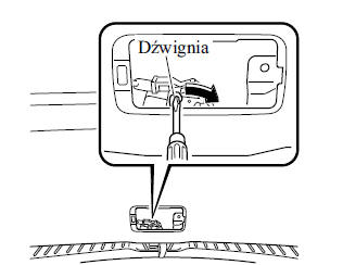 Gdy nie można otworzyć pokrywy bagażnika