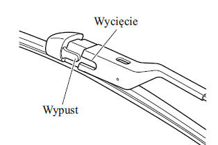 Wymiana piór wycieraczek szyby przedniej