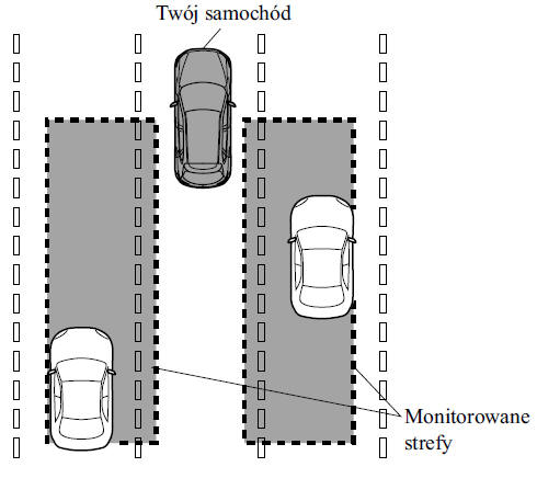 System monitorowania martwego pola (BSM)