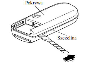 Wymiana baterii w kluczu 