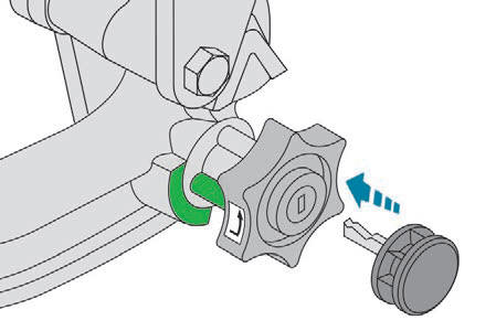 Demontaż zaczepu akulowego