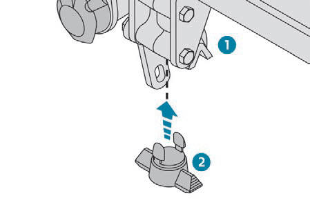 Demontaż zaczepu akulowego