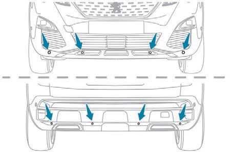 Peugeot 3008 - Instrukcja Obslugi: Wspomaganie Parkowania - Jazda - Peugeot 3008